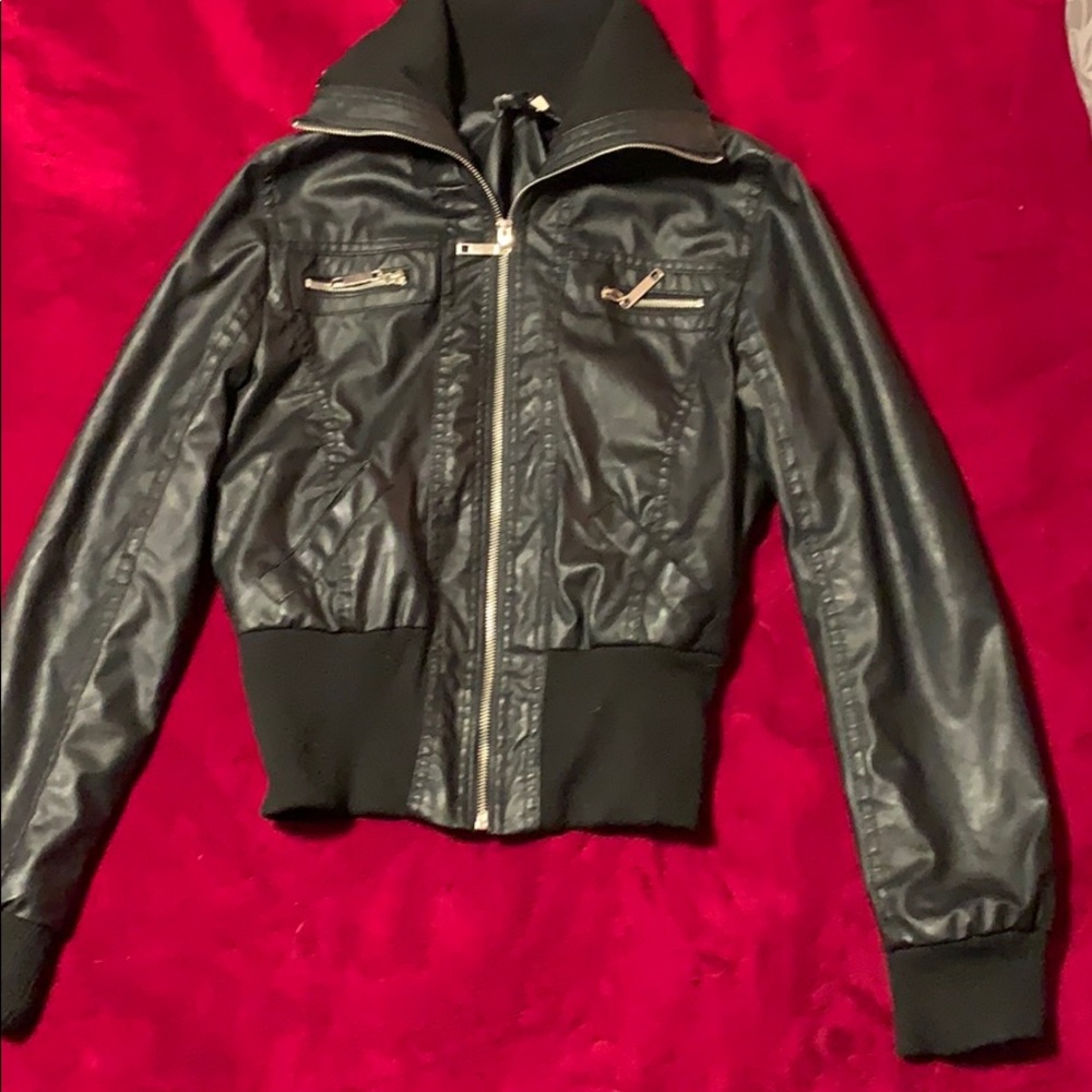 Pleather Jacket